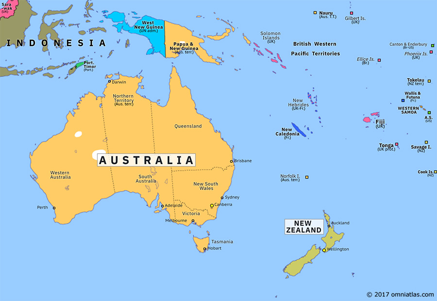 West New Guinea dispute | Historical Atlas of Australasia (16 November