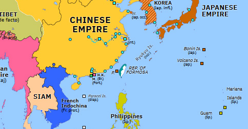 Triple Intervention and Taiwan | Historical Atlas of Asia ...