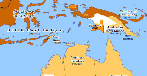 where is guadalcanal on a map Guadalcanal Campaign Historical Atlas Of Australasia 15 where is guadalcanal on a map