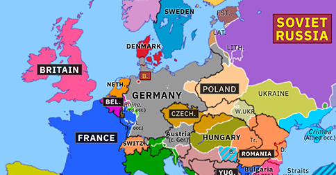 map of europe 1919 January Revolt In Germany Historical Atlas Of Europe 10 January map of europe 1919