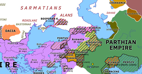 War Of The Armenian Succession Historical Atlas Of Europe 31