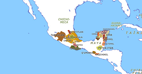Aztec Expansion Historical Atlas Of North America 10 April 1486