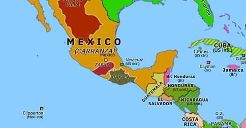 Occupation Of Veracruz Historical Atlas Of North America 20