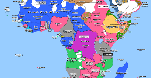Outbreak Of The Great War Historical Atlas Of Sub Saharan Africa
