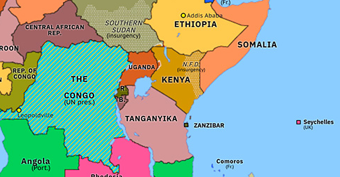 Kenyan Independence Historical Atlas Of Sub Saharan Africa 12