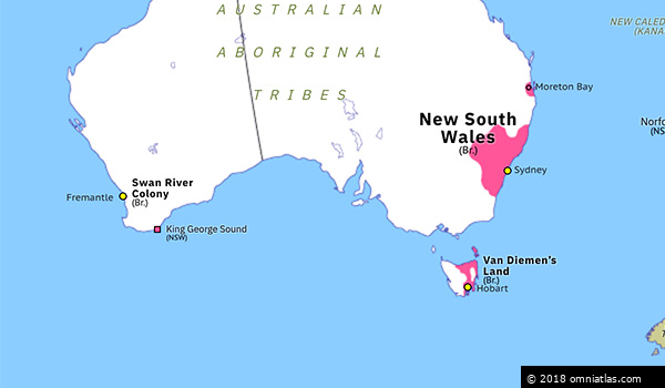 map of the swan river Swan River Colony Historical Atlas Of Australasia 18 June 1829 map of the swan river