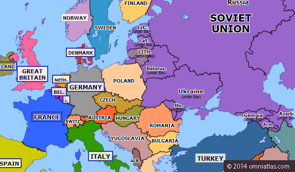 1990 Map Of The World - Map