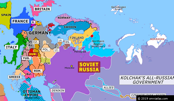 Revolution in Europe  Historical Atlas of Northern Eurasia (30 April 