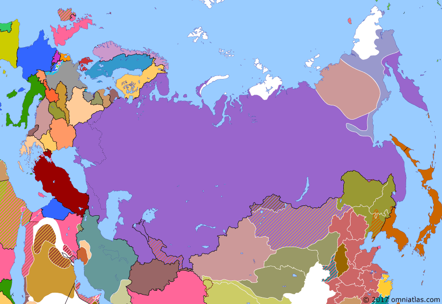 Карта ссср пустая