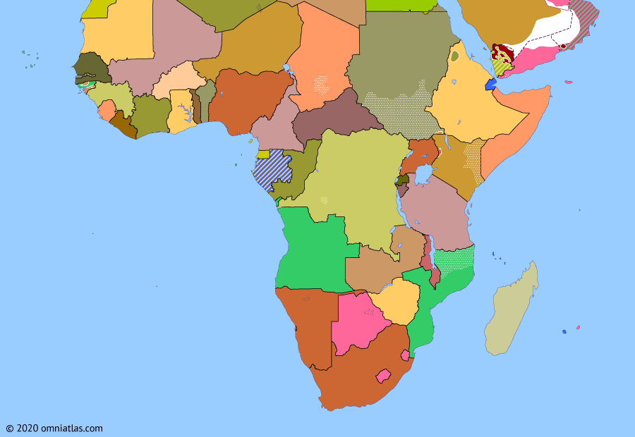 Rhodesia Crisis | Historical Atlas Of Sub-Saharan Africa (11 November ...