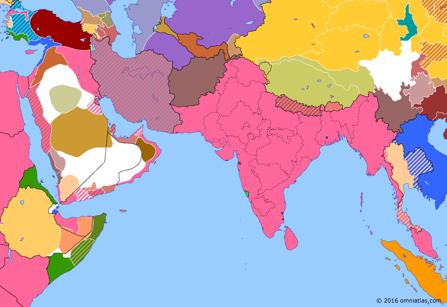 Turkish War Of Independence Historical Atlas Of Southern Asia 27